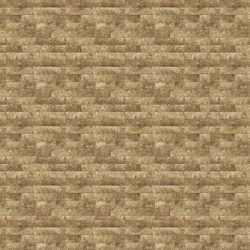 Revêtement de sol hétérogène à revêtement PUR grain de bois