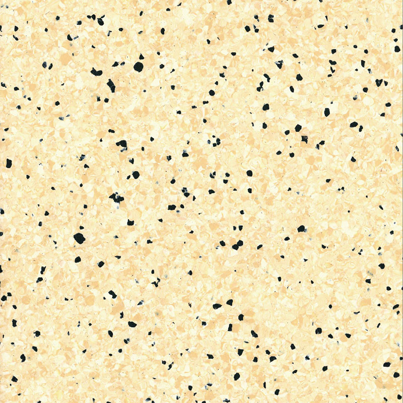 Structure résistante à l'usure et stable et revêtement de sol antistatique