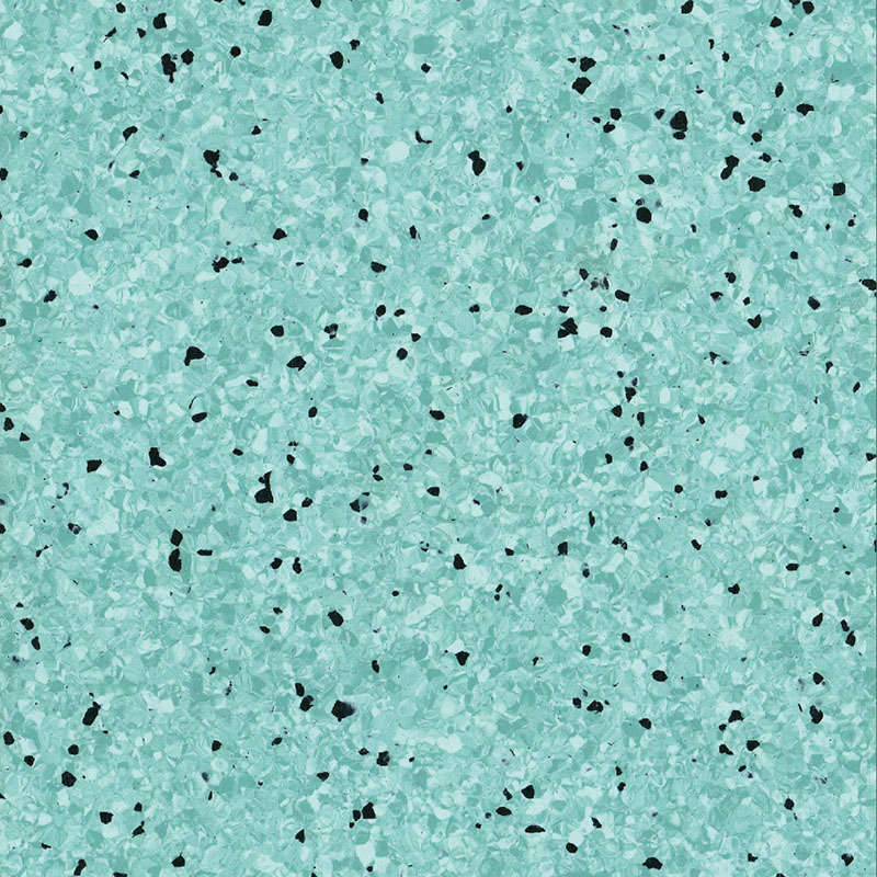 Structure résistante à l'usure et stable et revêtement de sol antistatique