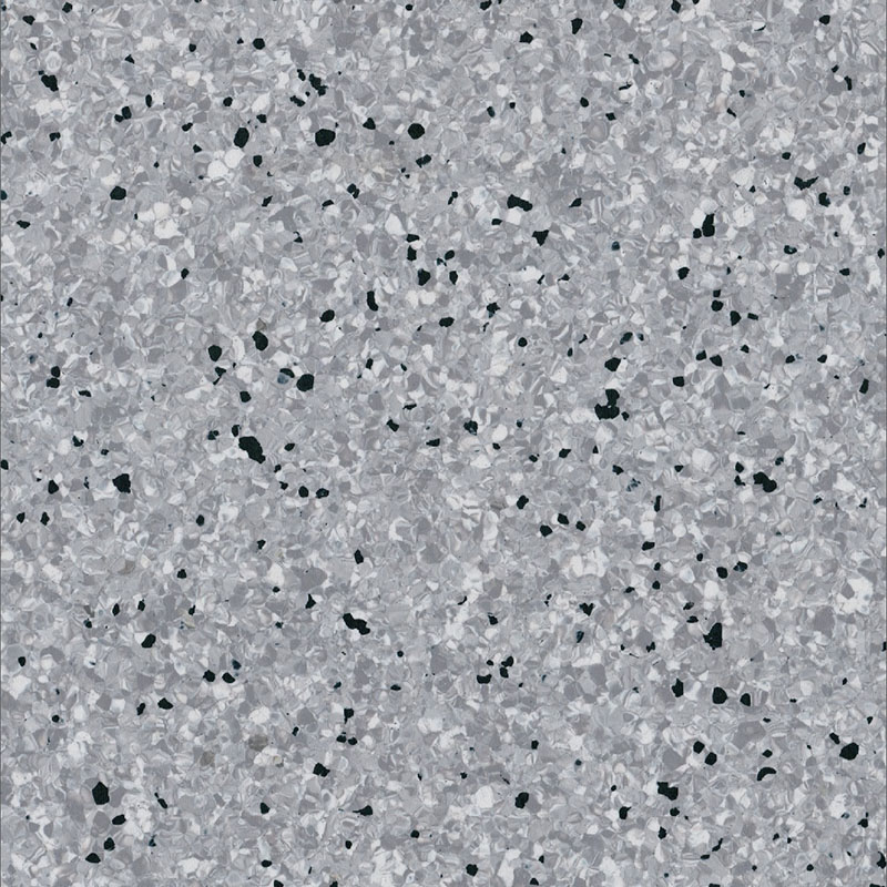 Structure résistante à l'usure et stable et revêtement de sol antistatique