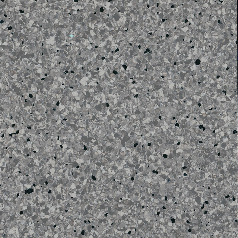 Structure résistante à l'usure et stable et revêtement de sol antistatique