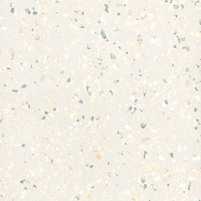 Revêtement de sol homogène résistant à l'iode