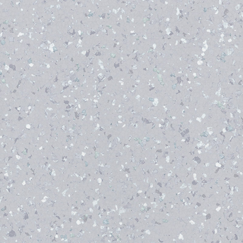 Revêtement de sol homogène résistant à l'iode