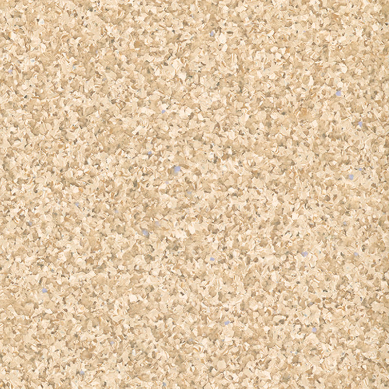 Revêtement de sol homogène esthétique et résistant à l'usure