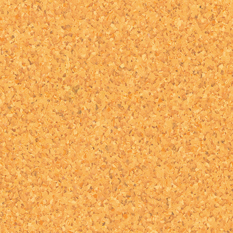 Revêtement de sol homogène esthétique et résistant à l'usure