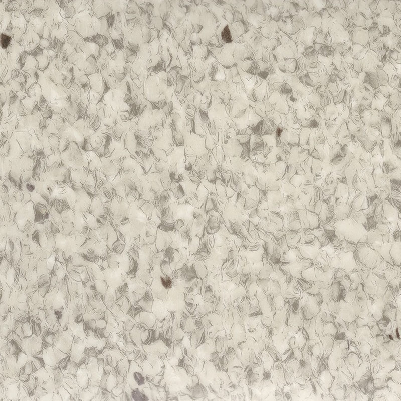 Revêtement de sol hétérogène haute durabilité et résistant aux taches