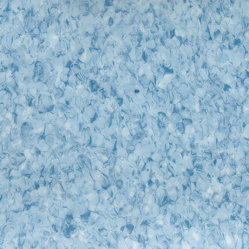 Revêtement de sol hétérogène haute durabilité et résistant aux taches