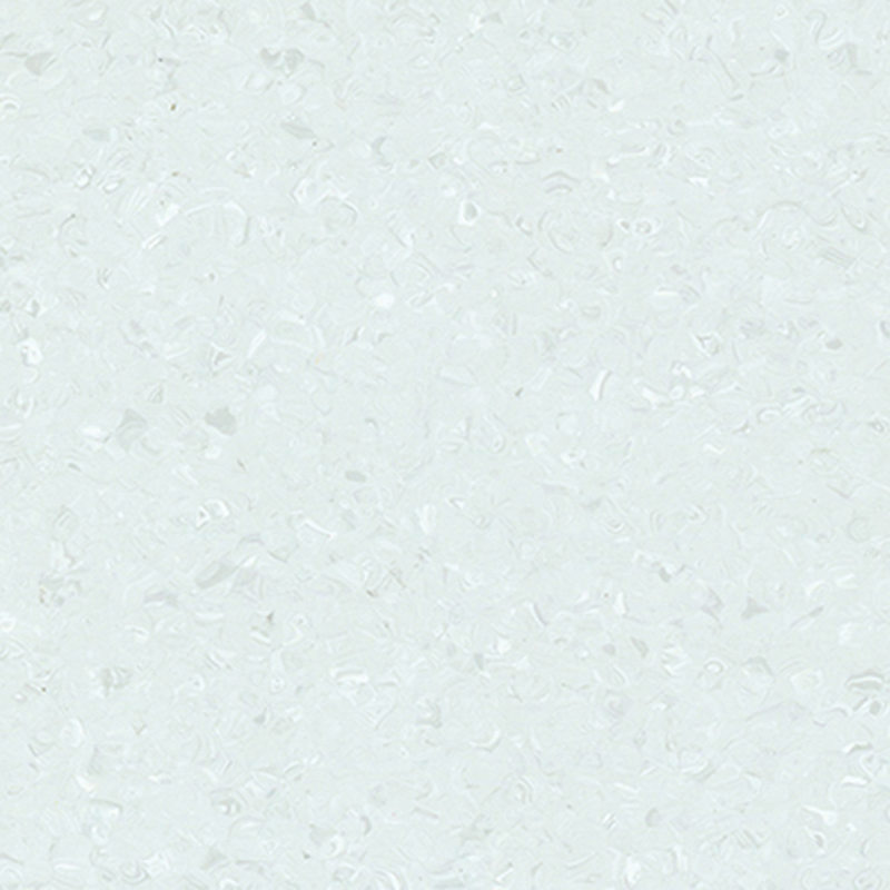 Revêtement de sol homogène résistant aux acides et aux alcalis