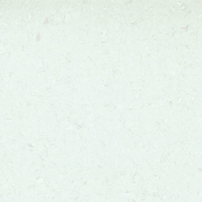 Revêtement de sol homogène résistant aux acides et aux alcalis