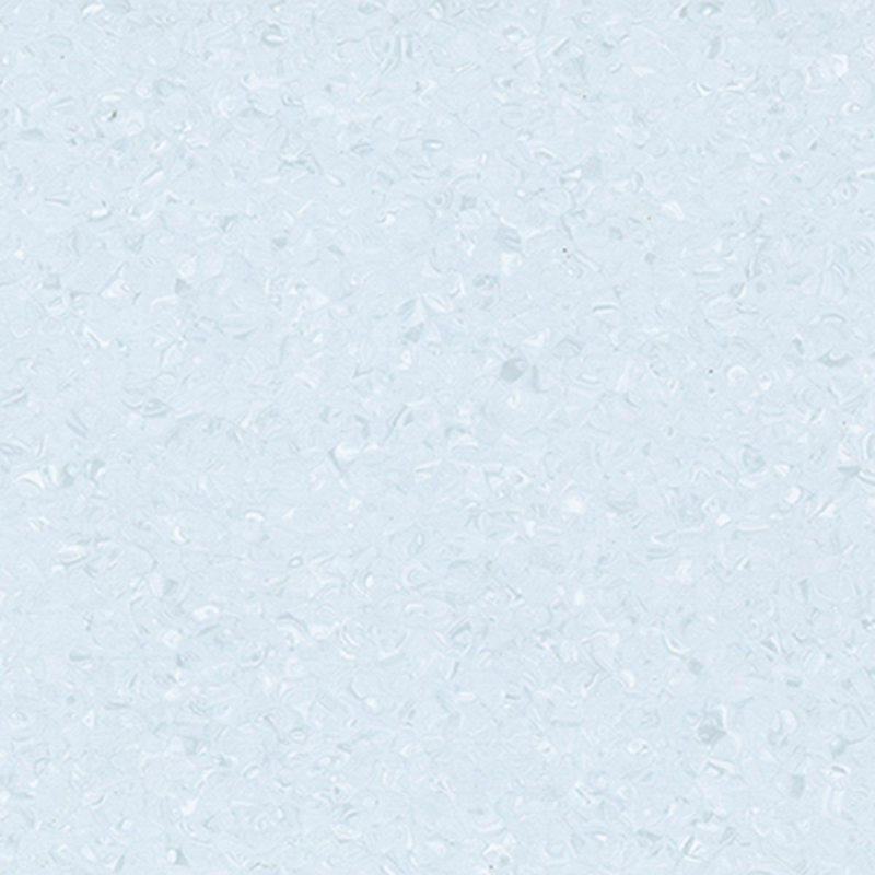 Revêtement de sol homogène résistant aux acides et aux alcalis