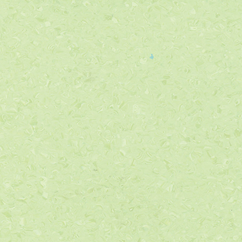 Revêtement de sol homogène résistant aux acides et aux alcalis