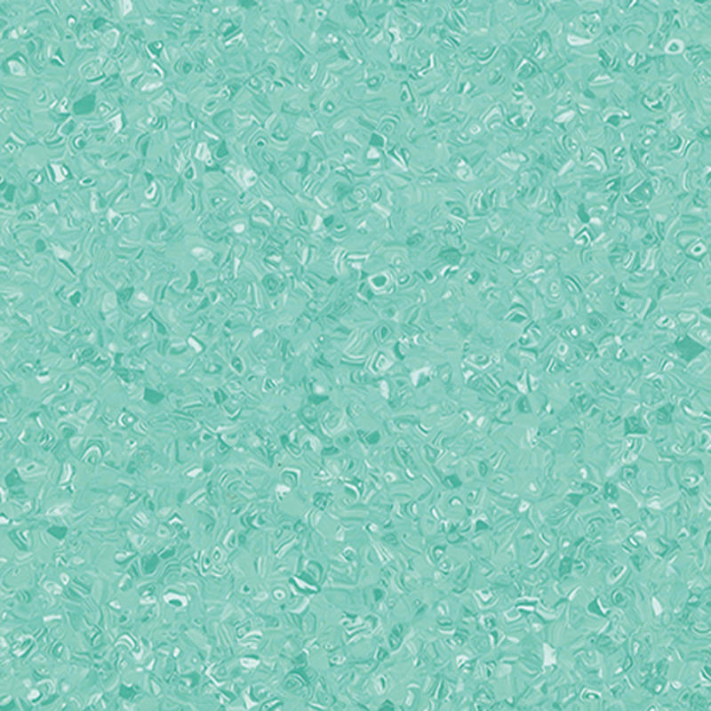 Revêtement de sol homogène résistant aux acides et aux alcalis