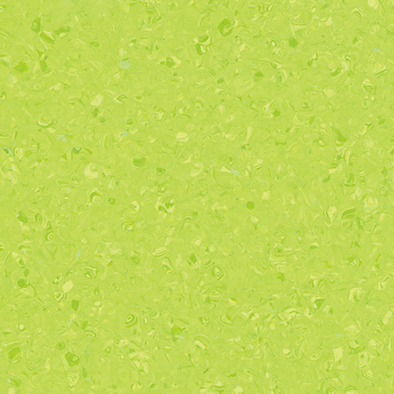 Revêtement de sol homogène résistant aux acides et aux alcalis