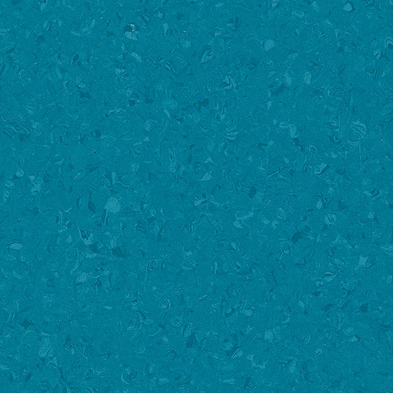 Revêtement de sol homogène résistant aux acides et aux alcalis