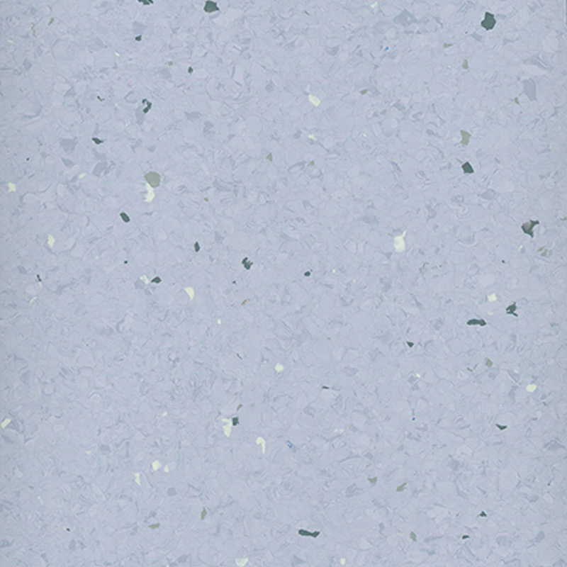 Revêtement de sol homogène aux teintes faiblement saturées