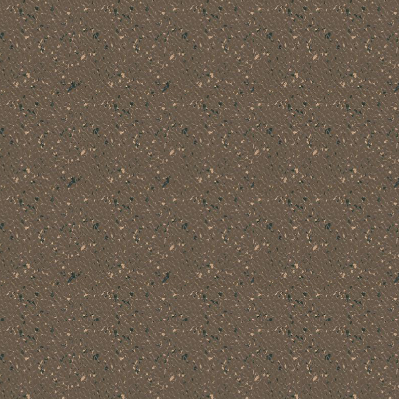 Revêtement de sol en caoutchouc et en plastique à forte absorption des chocs