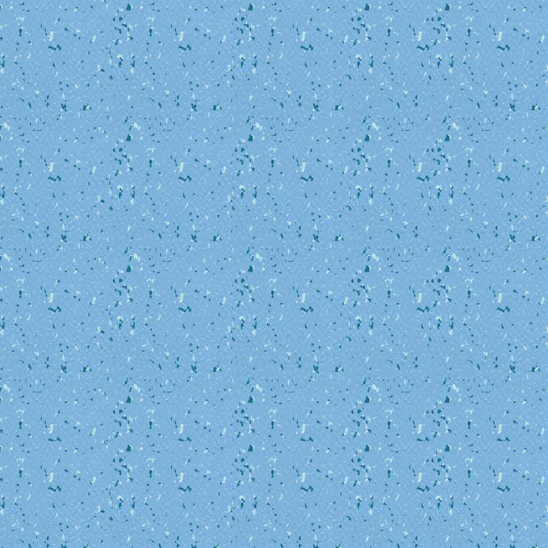 Revêtement de sol en caoutchouc et en plastique à forte absorption des chocs