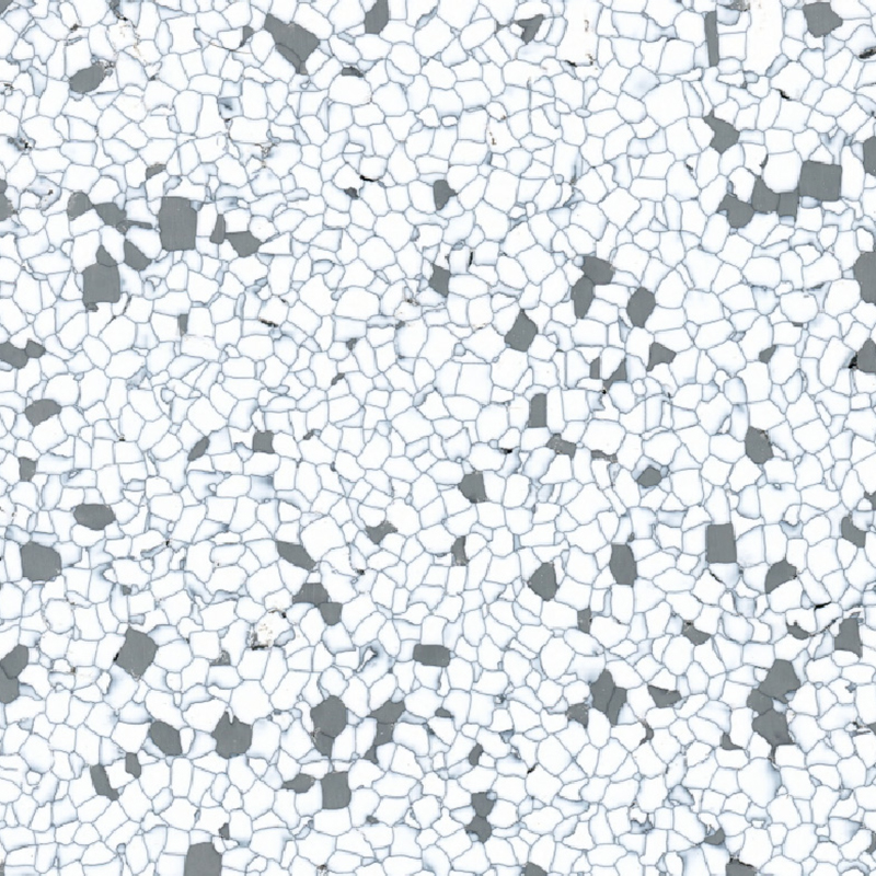 Revêtement de sol en tôle haute stabilité et antistatique