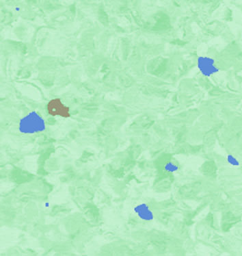 Revêtement de sol homogène à performances supérieures et à faible coût d'entretien
