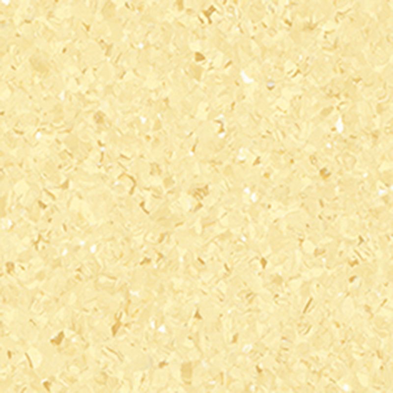 Revêtement de sol homogène à faible bruit et antisalissure