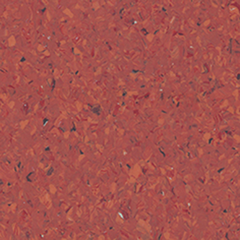 Revêtement de sol homogène à faible bruit et antisalissure