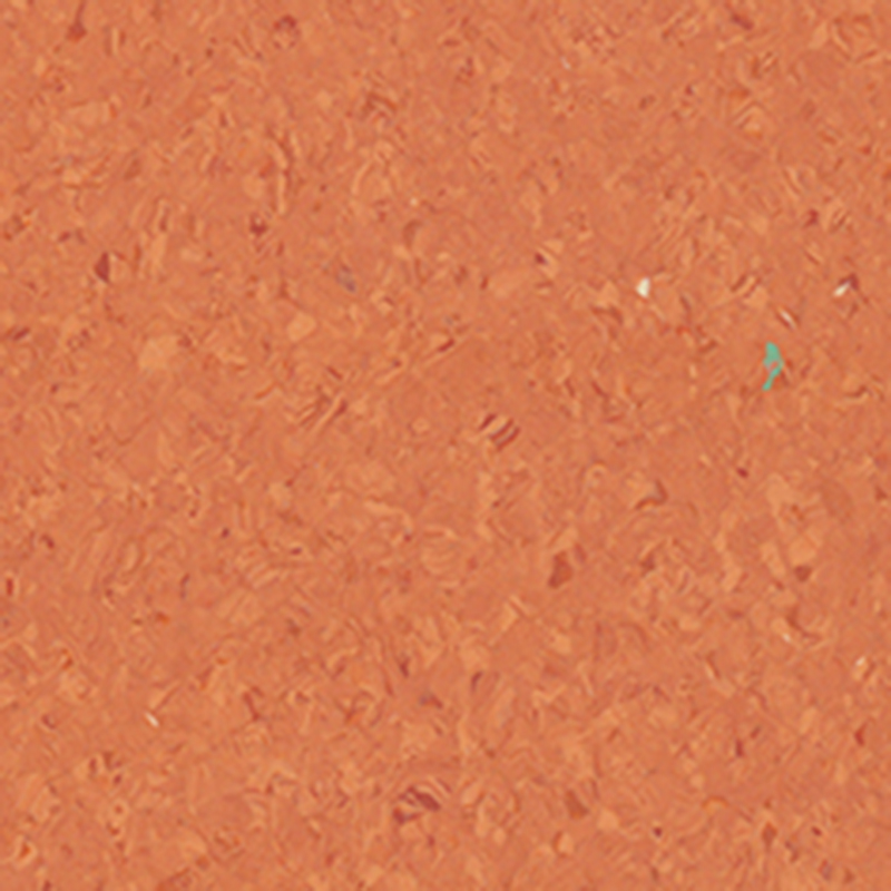 Revêtement de sol homogène à faible bruit et antisalissure