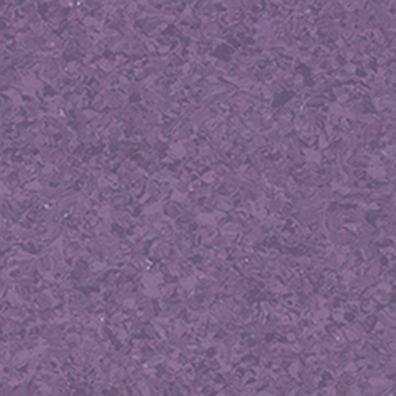 Revêtement de sol homogène à faible bruit et antisalissure