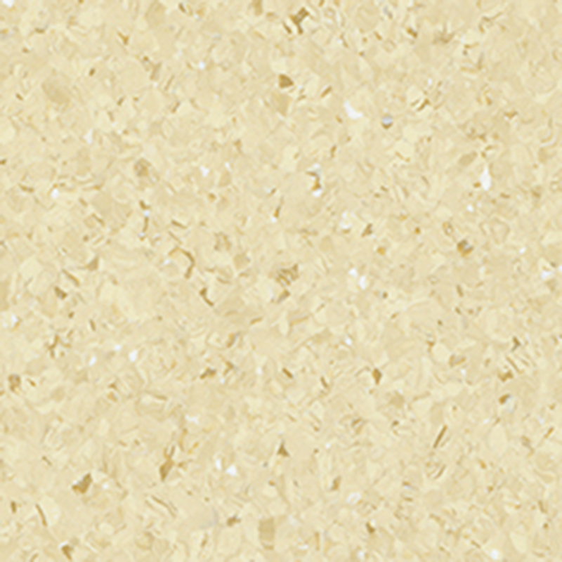 Revêtement de sol homogène à faible bruit et antisalissure