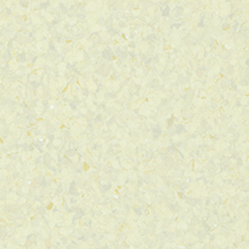 Revêtement de sol homogène à faible bruit et antisalissure