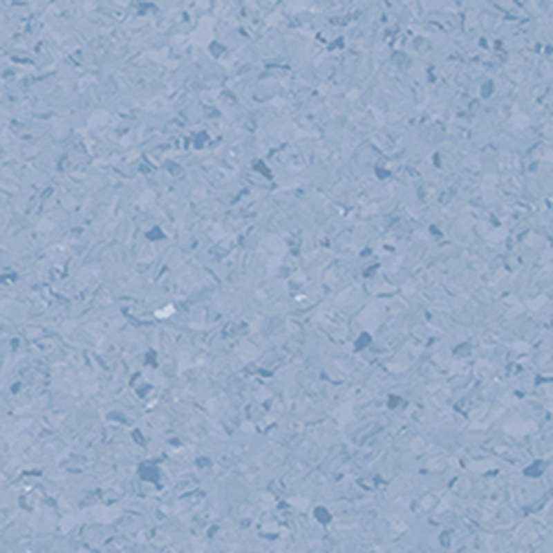 Revêtement de sol homogène à faible bruit et antisalissure