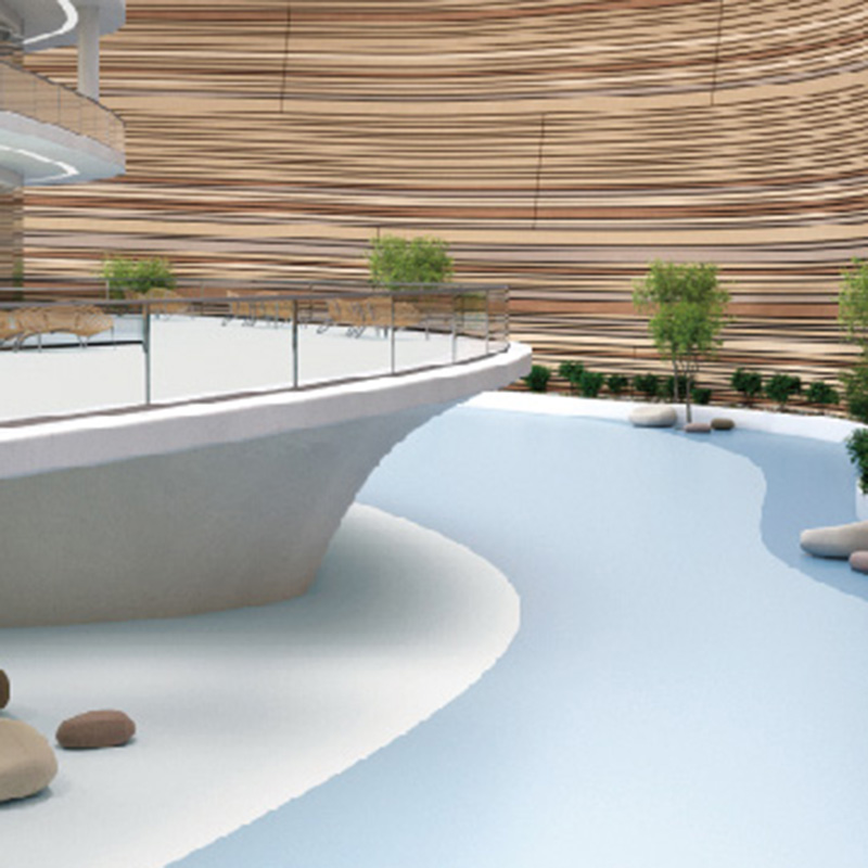 Revêtement de sol homogène en polyuréthane PUR